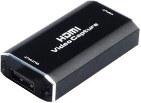 img 4 attached to 🎮Приобрести аудио-видеокарту Buyfunny01: HDMI в USB 2.0 игровой захватный донгл для записи высокого разрешения и прямых трансляций - 1080P 30fps.