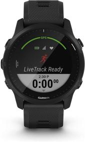 img 4 attached to 📟 Улучшенная производительность и связь: умные часы Garmin Forerunner 945 LTE, черного цвета
