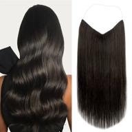 🌟 marat halo hair extensions - dark brown, 12 inch 70g straight remy halo hair extensions for natural-looking hair logo