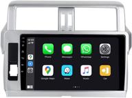 sygav android 10 touch screen carplay android auto gps navigation head unit for toyota prado 2014-2017 radio stereo logo