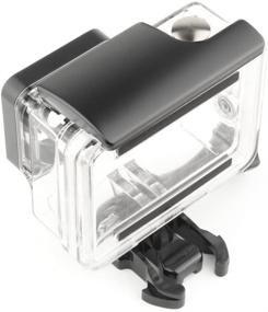 img 1 attached to 🔒 Top-Quality Waterproof/Skeleton Housing Lock Buckles for GoPro Hero 4 & Hero3+: SOONSUN 2-Pack Replacement Latch Set