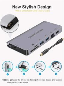 img 2 attached to Multiport CableCreation Ethernet Compatible Thunderbolt