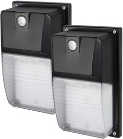 img 4 attached to 🌞 Dakason LED Wall Pack Photocell Dusk-to-Dawn 18W Outdoor Porch Lighting - High-Intensity Illumination, Energy-Efficient 2 Pack