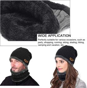 img 1 attached to WINTERCODE Unisex Women's Beanie for Adults