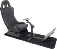 🎮 proam usa racing seat gaming chair simulator cockpit steering wheel stand - logitech g29, thrustmaster, xbox, playstation ps4 логотип