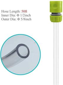 img 3 attached to 🐠 Efficient 50ft Aquarium Water Changer and Sand Cleaner by Laifoo: Essential Fish Tank Siphon Cleaning Tools