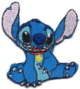 img 3 attached to Disney Lilo and Stitch Movie Alien 👽 Experiment 626 Stitch Embroidered Iron-On Patch Applique for T-Shirts