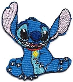 img 2 attached to Disney Lilo and Stitch Movie Alien 👽 Experiment 626 Stitch Embroidered Iron-On Patch Applique for T-Shirts