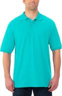 👕 stylish stain resistant polo shirts: jerzees men's spotshield for short & long sleeve options логотип