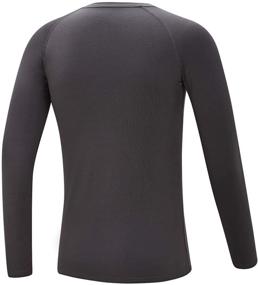 img 2 attached to Devoropa Compression Baselayer Baseball Undershirt - Active Boys' Clothing