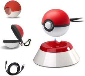 img 3 attached to 🔋 Pokeball Plus Charger Stand Kit: Fast Charging Station with Case & Accessories for Pokémon Let’s Go Pikachu