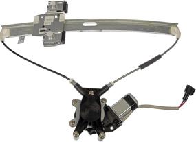 img 3 attached to 🚗 Dorman 748-115 Power Window Motor and Regulator Assembly - Front Passenger Side, Black - Compatible with Select Dodge, Mitsubishi, and Ram Models