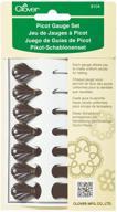 🍀 innovative clover picot gauge set for precise and versatile picot edge patterns logo