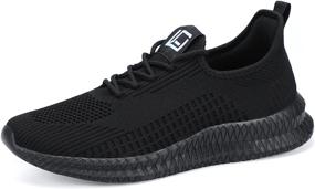 img 3 attached to LCGJR Lightweight Breathable Comfortable Sneakers Men's Shoes and Athletic