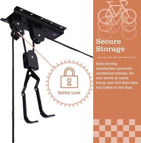 img 1 attached to 🚴 RAD Sportz Bicycle Hoist 4-Pack: Premium Quality Garage Bike Lift with 100 lb Capacity – Efficient Garage Storage Solution and Versatile Ladder Lift