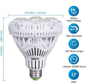 img 2 attached to 💡 30W BR30 LED Light Bulb with 4000 Lumens