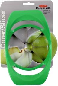 img 2 attached to 🍎 Culinary Elements Apple Corer and Slicer - Stainless Steel Blade for Precise Cutting (1-pack)