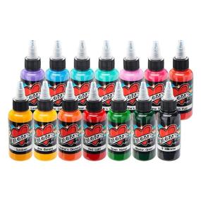 img 3 attached to 🎨 Vibrant 14 Millennium Moms PORTRAIT SET Tattoo Ink 1/2 oz LOT by Mom's - Perfect for Detailed Portrait Tattoos