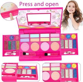 img 3 attached to 💄 Washable Makeup Palette Cosmetic Dress-Up for Beauty & Fashion: Tomons Product