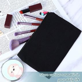 img 1 attached to Pieces Canvas Cosmetic Sublimation Stationery