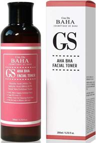 img 4 attached to Glycolic Acid 7% Clarifying Facial Toner - AHA + Salicylic Acid BHA Acne Face Wash: Dead Skin Cell Remover, Fine Lines & Wrinkles Treatment – Alcohol-Free, 6.76 fl oz (200ml)