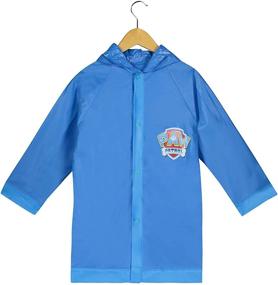 img 4 attached to Waterproof Hooded Rain Slicker 🌧️ for Toddlers - Nickelodeon Paw Patrol