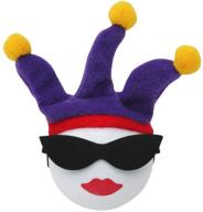 coolballs® jester jesterette antenna dangler logo
