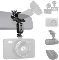 📷 sportway s60 dash cam mirror mount with versatile 10-joint kit compatible with z-edge, old shark, yi, falcon zero f170hd, gopro hero, and most other dash cameras logo