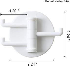 img 1 attached to YKB Multi Purpose Adhesive Holders Bathroom