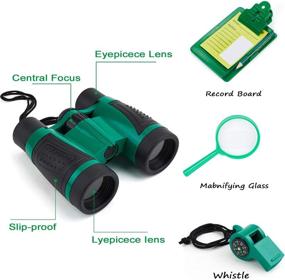 img 2 attached to 🔍 Discover the Outdoors with Adventure Binoculars Flashlight Butterfly Exploration