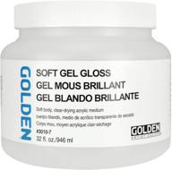 🎨 улучшите свои художества с golden acryl med 32 oz soft gel gloss логотип