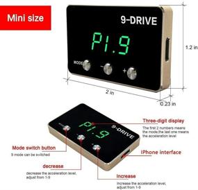 img 2 attached to 🚀 WonVon Throttle Response Controller: Enhancing Performance across Dodge RAM, Ford, Honda, Chevrolet (Green)