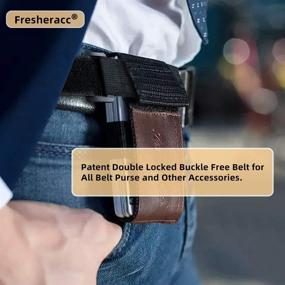 img 1 attached to Fresheracc Adjustable Invisible Buckless Comfortable