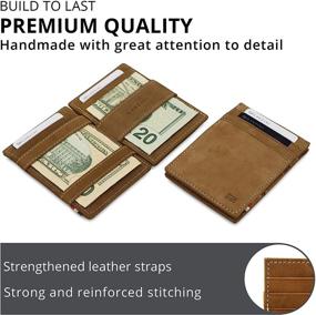 img 1 attached to Garzini Essenziale Brushed Men's Leather Wallet: Stylish Wallets, Card Cases & Organizers