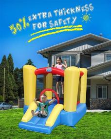 img 3 attached to 🎈 Inflatable Outdoor Fun with ACTION AIR Toddler