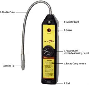 img 2 attached to BESYL Portable Refrigerant Detector WJL 6000