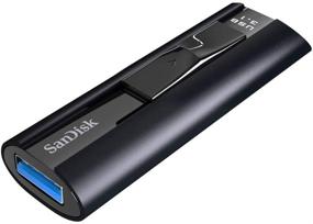 img 1 attached to 💾 Black SanDisk 256GB Extreme PRO USB 3.1 Solid State Flash Drive (Model: SDCZ880-256G-G46)