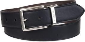 img 3 attached to Premium Reversible Brown Men's Belts: Tommy Hilfiger Dress Accessories