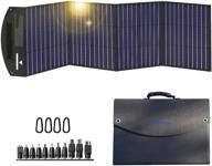 🌞 itehil 100w 18v monocrystalline solar panel kit - portable & high efficiency solar charger with usb 3.0/2.0/dc output for home, camping, rv - solar power backup logo