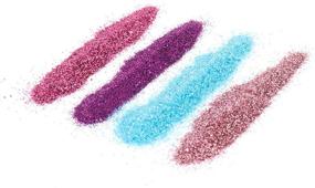 img 1 attached to Extra Fine Glitter Set - Princess Colors - Taffy, Purple, Light Blue and Pink: Perfect for DIY Projects, Crafters, and Princess Slime Making