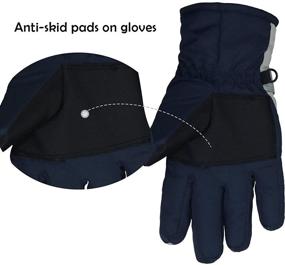 img 2 attached to 🧤 Winter Outdoor Mitten Boys' Accessories and Cold Weather - Lovely Gloves