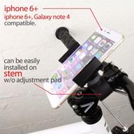 📱 universal smartphone bike mount holder cradle - koomus bikego 2: compatible with all iphones and android devices logo