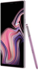 img 1 attached to 📱 Sleek and Unlocked: Samsung Galaxy Note 9 N960U 128GB CDMA + GSM Smartphone in Lavender Purple