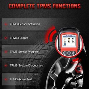 img 3 attached to Autel TS601 TPMS Relearn Tool: Advanced Version for Sensor Programming, OBDII Code Reader & Active Tests