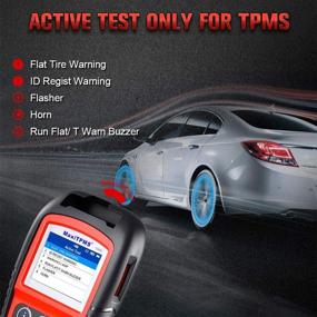 img 2 attached to Autel TS601 TPMS Relearn Tool: Advanced Version for Sensor Programming, OBDII Code Reader & Active Tests