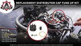 img 2 attached to 🔧 Набор по настройке зажигания Mercruiser GM V8 Thunderbolt IV HEI - Заменяет 187523, 805759Q3, 805759T3, 815407A2 - Крышка распределителя, ротор, прокладка.