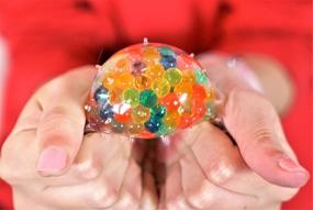 img 1 attached to 🔵 JA-RU Magic Ball Jelly Beads Balls Squishy Toy DNA Globbie - Средство от стресса для детей и взрослых. Тревожность, аутизм, помощь в терапии рук. Оптовые партийные товары - #4200-1A