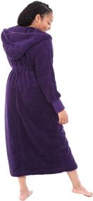 img 3 attached to Alexander Del Rossa Bathrobe A0269PURXL
