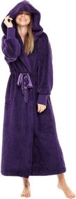 img 4 attached to Alexander Del Rossa Bathrobe A0269PURXL