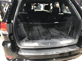 img 4 attached to 🎒 Сетка для багажника заднего багажника из нейлона для Jeep Grand Cherokee от Kaungka